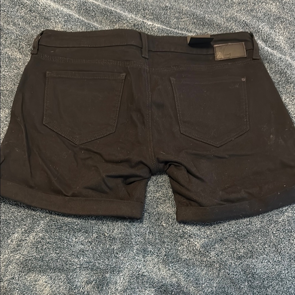 Mavi Black Jean Shorts Durable and Versatile